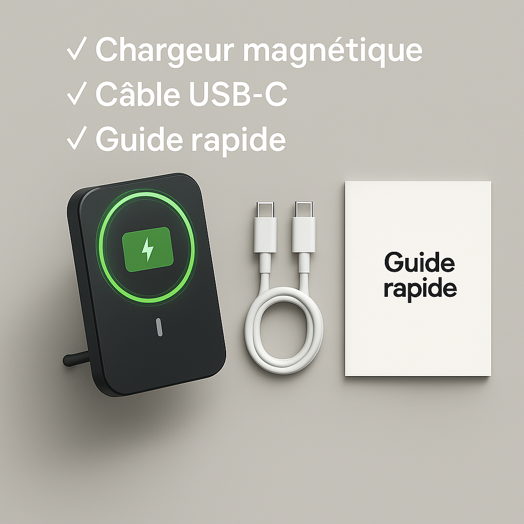 Batterie Magnétique Sans Fil Nexoro