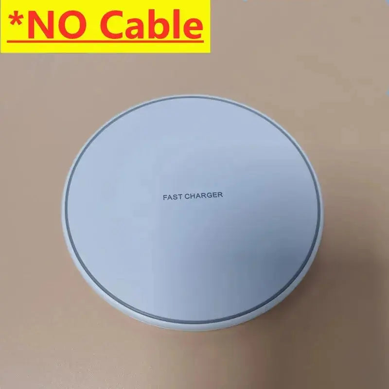 Chargeur sans fil rapide Qi – Compatible iPhone, Samsung, Xiaomi – 15W – Design compact Best industry