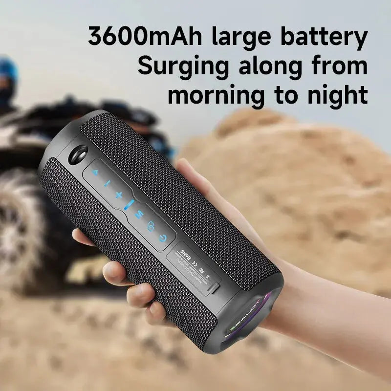 ZEALOT-S49PRO Portable Bluetooth Speaker 20W IPX6 Waterproof Powerful Sound Box Bass Boost Dual Pairing True Wireless Speaker Best industry