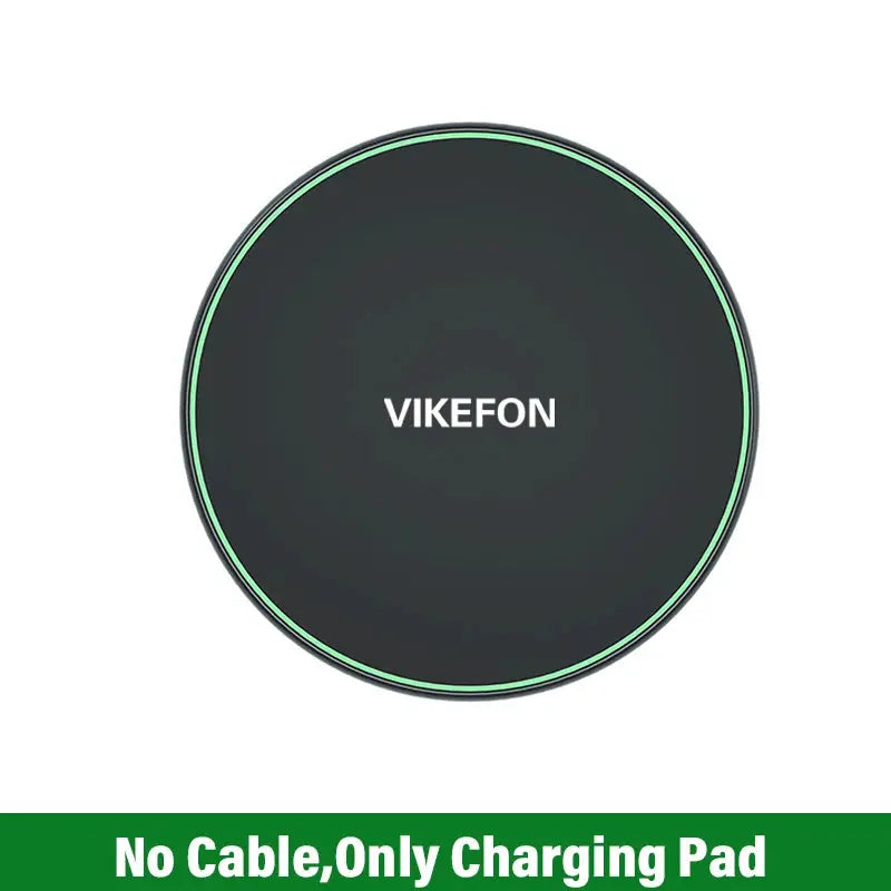 Chargeur sans fil rapide Qi – Compatible iPhone, Samsung, Xiaomi – 15W – Design compact Best industry