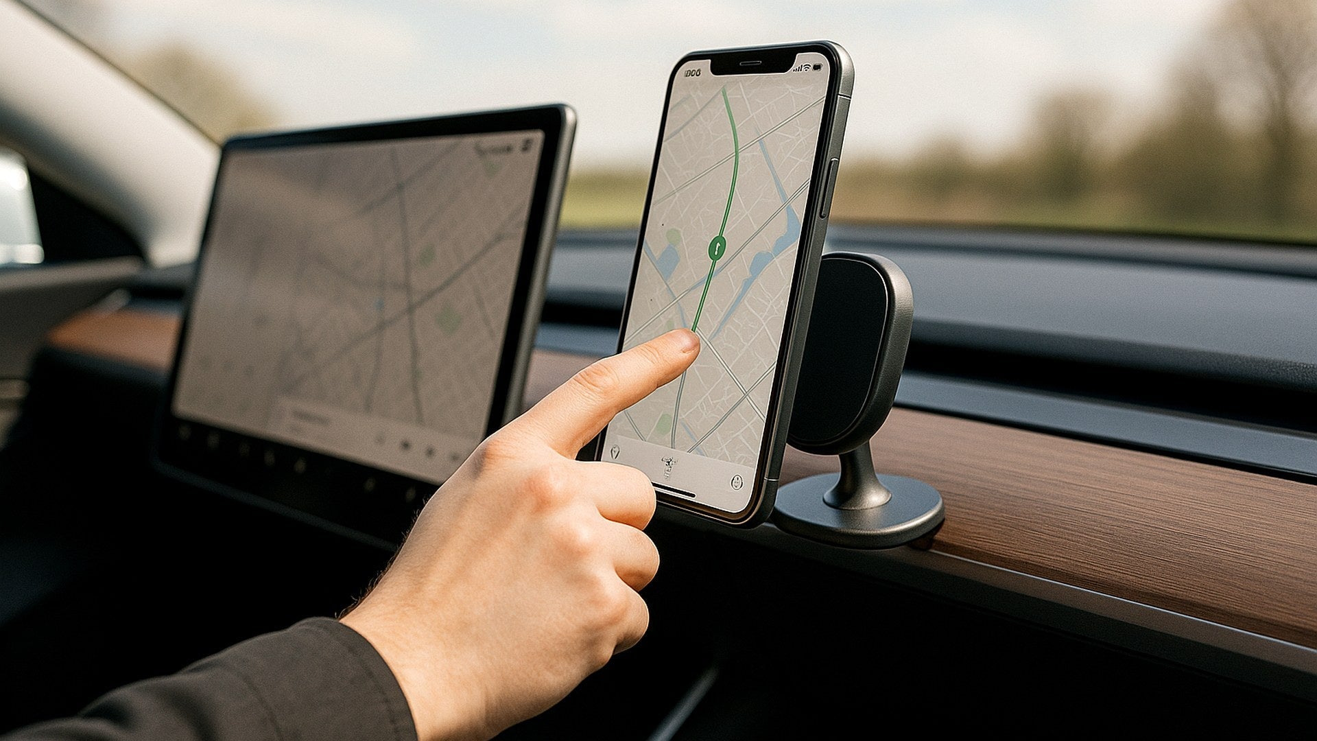 Support Téléphone Voiture Magnétique Nexoro